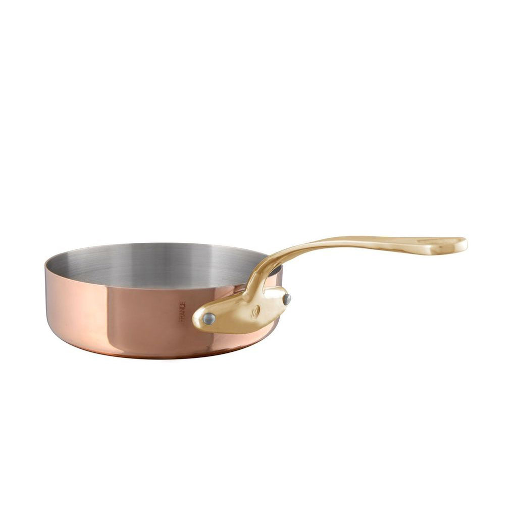 Mauviel 1830 M'HERITAGE 200 B Saute Pan With Bronze Handle - Mauviel USA